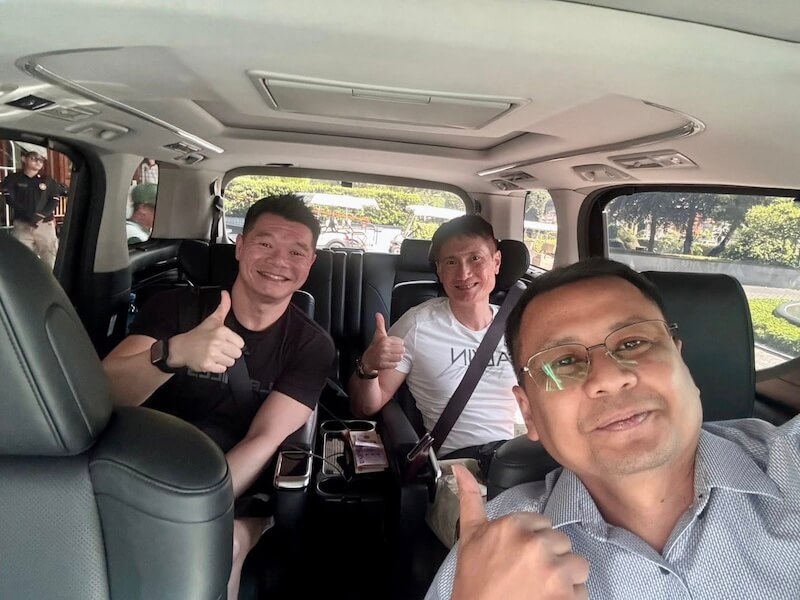 alphard rental with driver